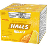Halls Honey Lemon Cough Drops 9 Drops × 20 pcs